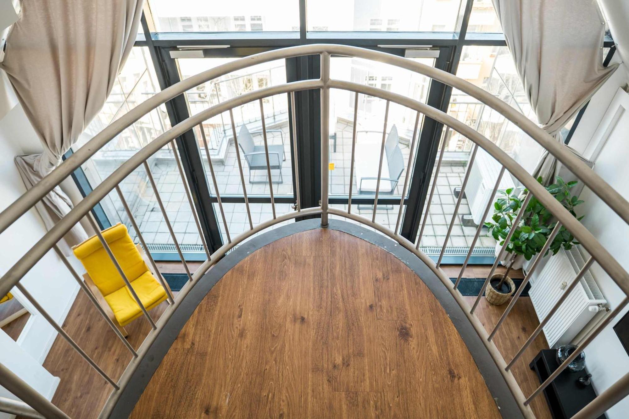 Fantastic Loft With Balcony Apartment Berlin Bagian luar foto